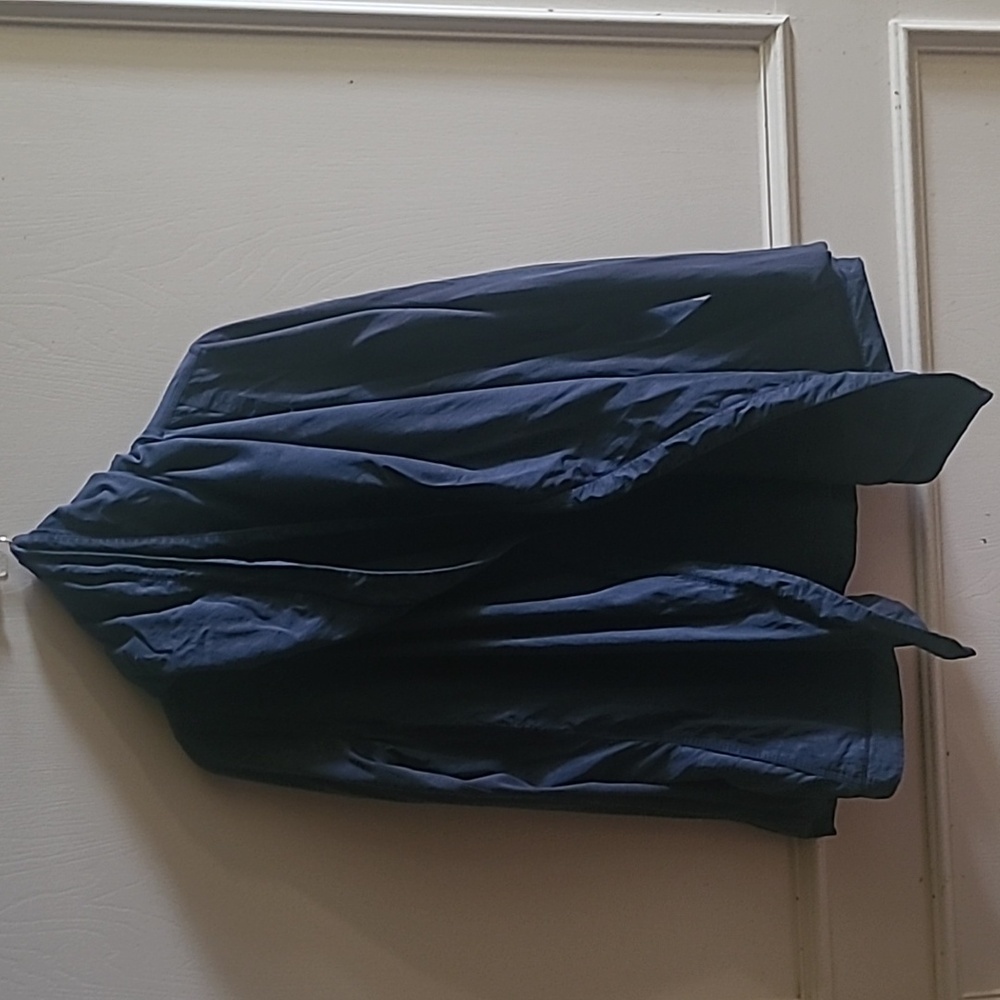 Lululemon Rulu Rally Wrap Hooded Jacket, Blue/Navy, Sz 8